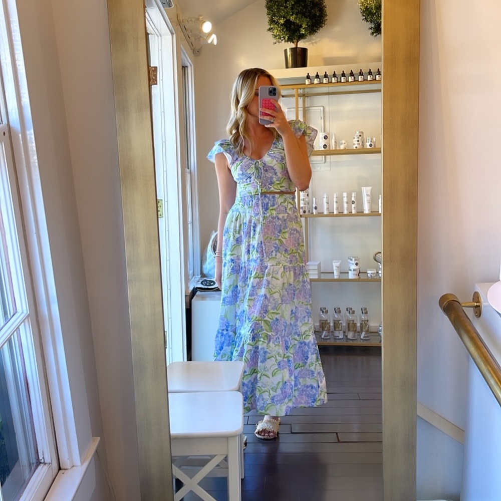 HILL HOUSE HOME HYDRANGEA matching skirt and top!